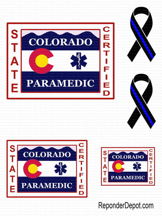 CO - Paramedic Decal Set