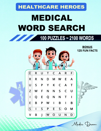 Medical Word Search Puzzle Book