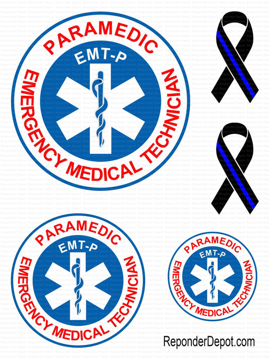 EMT - Paramedic Decal Set