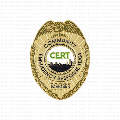 CERT Badge - Gold