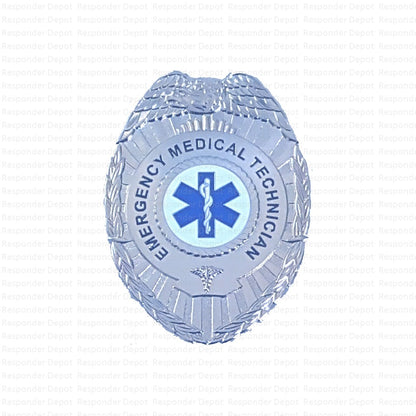 EMT Badge - Silver