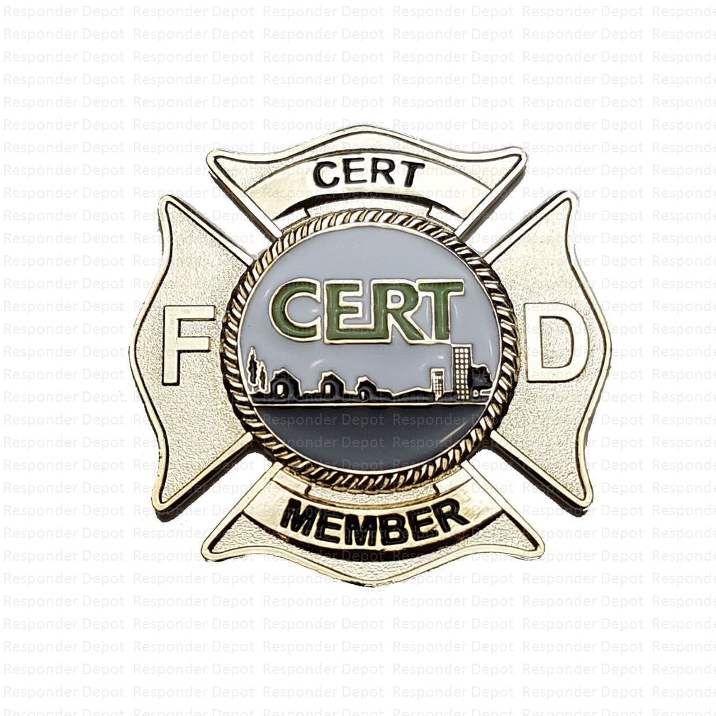 CERT FD Badge - Gold