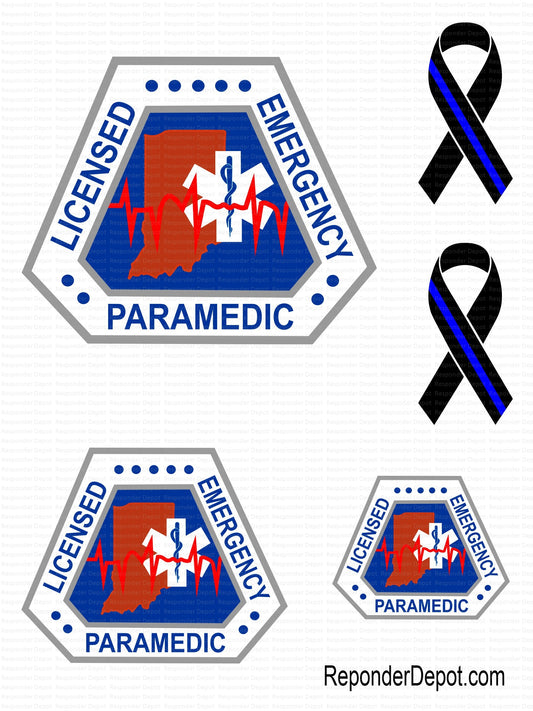 IN - Paramedic Decal Set