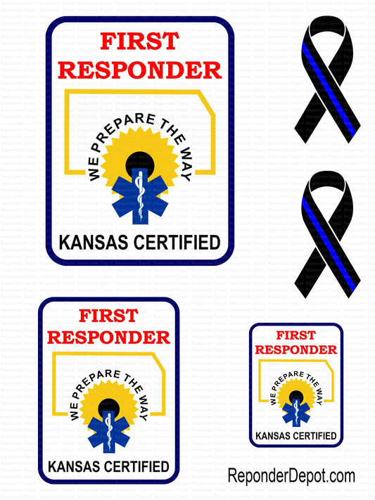 KS - First Responder Decal Set