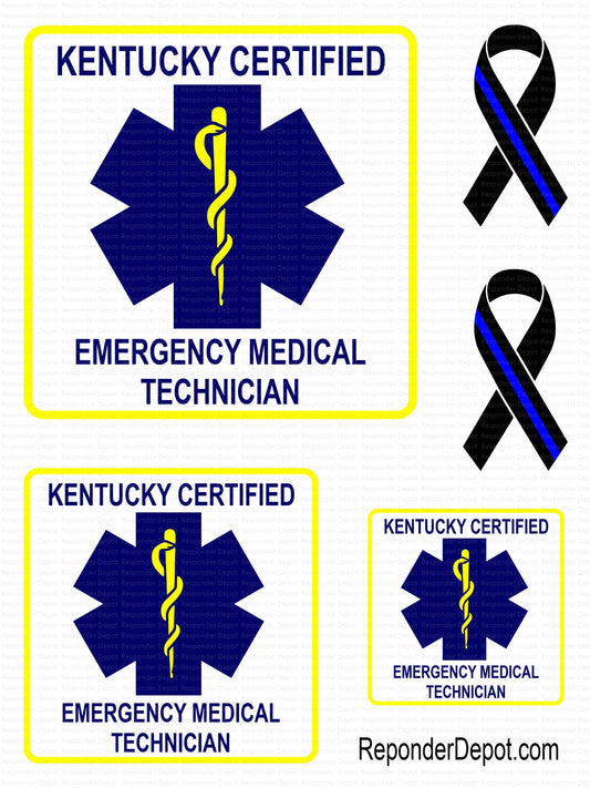 KY - EMT Decal Set