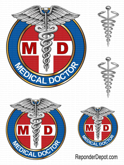 Medical Doctor Decal Set