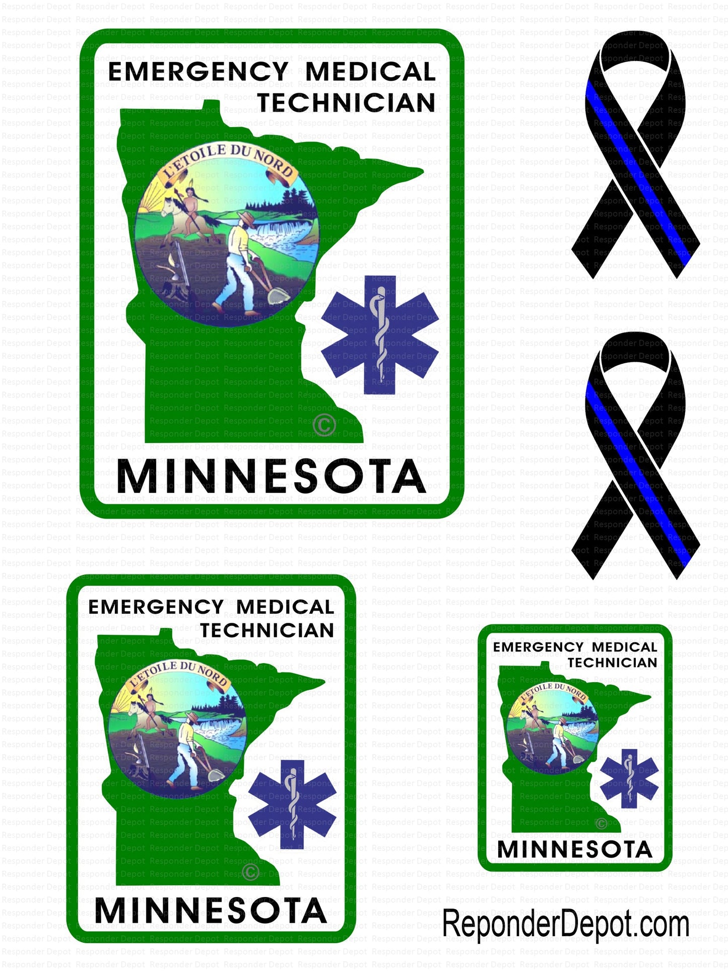 MN - EMT Decal Set