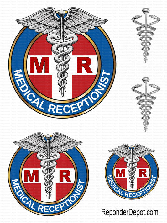 Medical Receptionist Decal Set