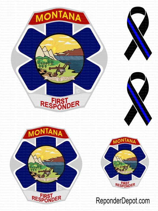 MT - First Responder Decal Set