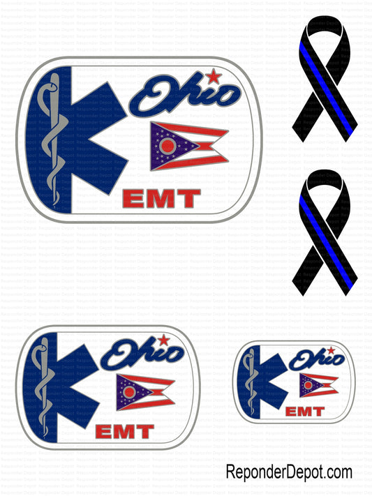 OH - EMT Decal Set