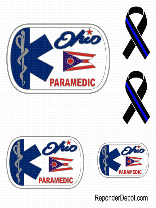 OH - Paramedic Decal Set