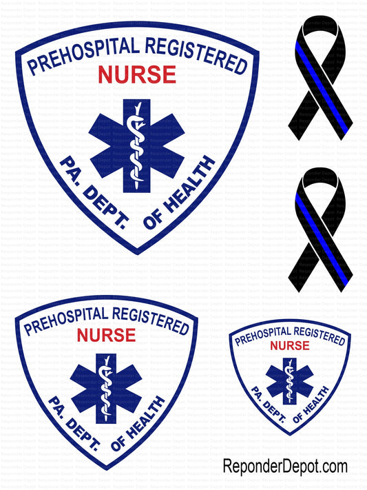 PA Pre-Hospital Nurse Decal Set