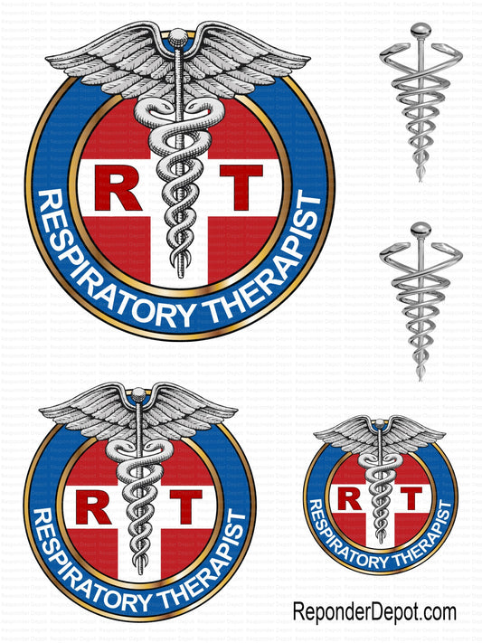 Respiratory Therapist Decal Set