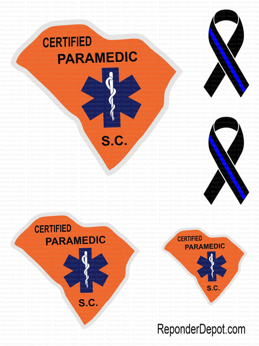 SC - Paramedic Decal Set