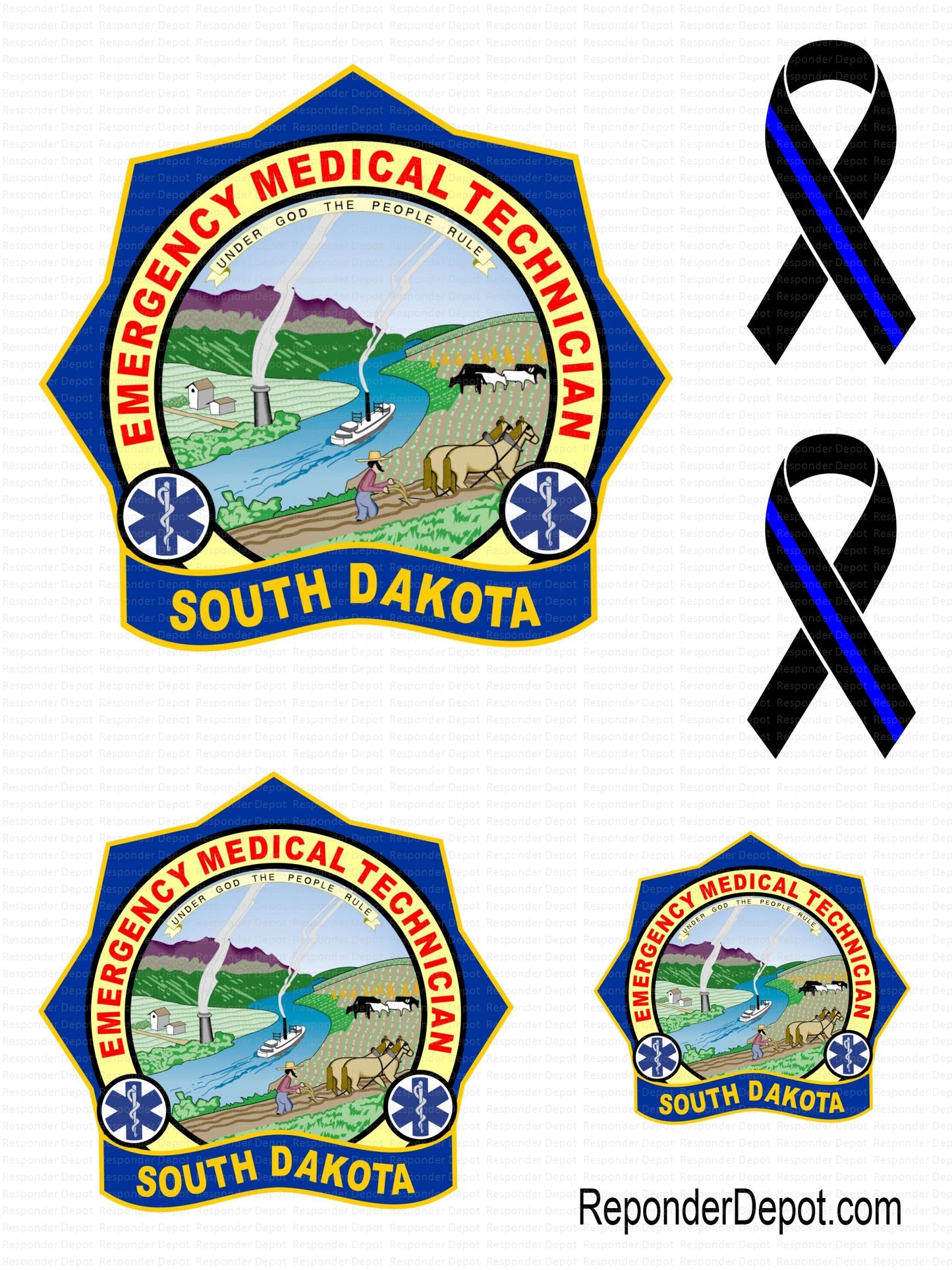 SD - EMT Decal Set