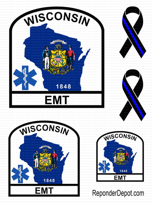 WI - EMT Decal Set