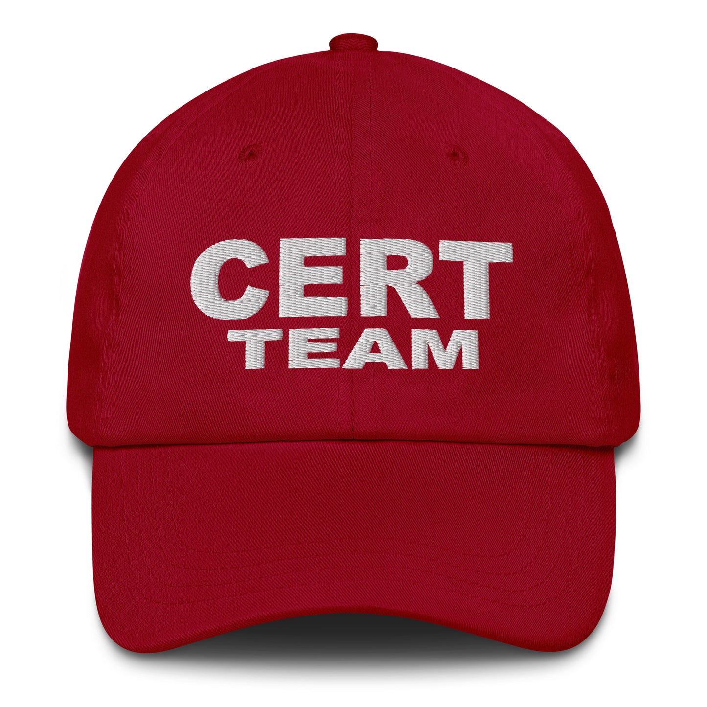 CERT Team Baseball Cap