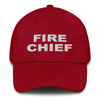 Fire Chief Baseball Cap