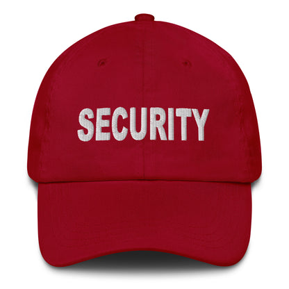 Security Baseball Cap