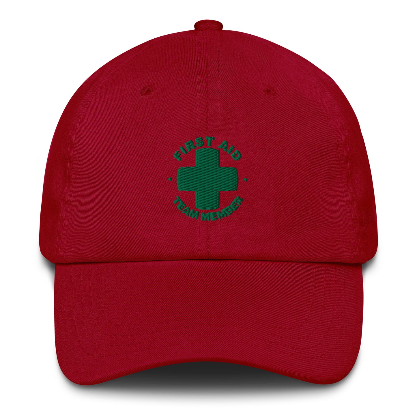 First Aid Team Member Baseball Cap