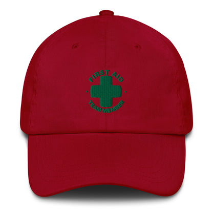 First Aid Team Member Baseball Cap