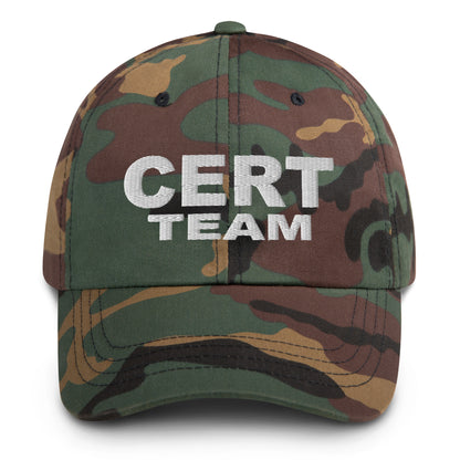 CERT Team Baseball Cap