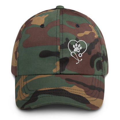 Stethoscope Heart Baseball Cap