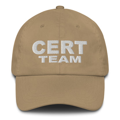 CERT Team Baseball Cap