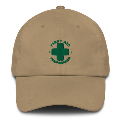 First Aid Team Member Baseball Cap