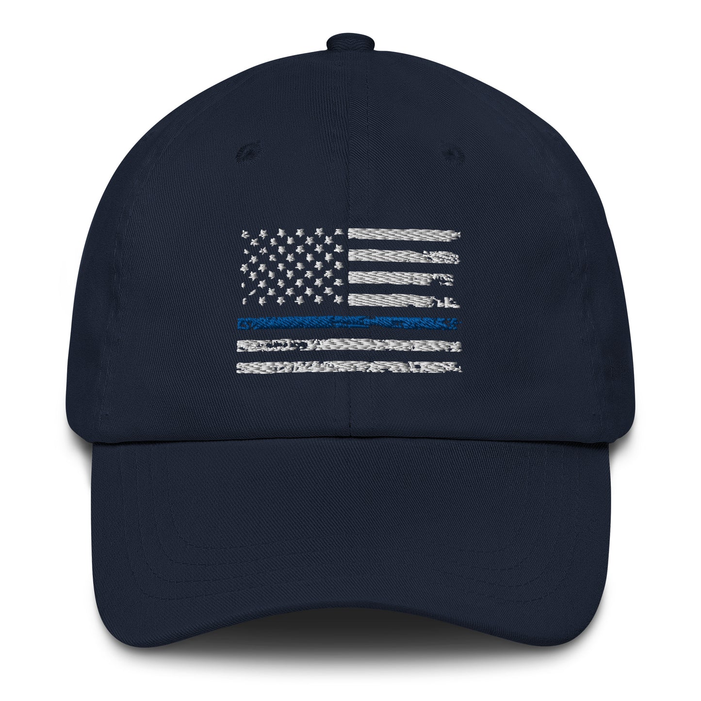 Blue Line Flag Baseball Cap