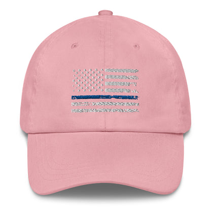 Blue Line Flag Baseball Cap