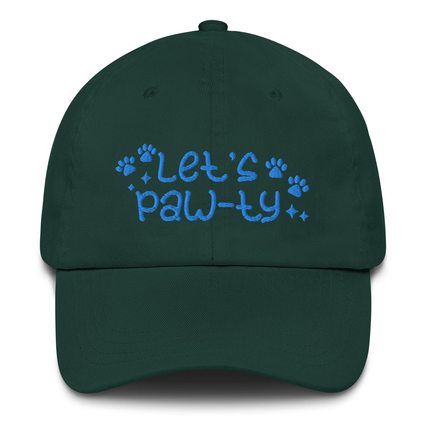 Lets Paw-ty Baseball Cap