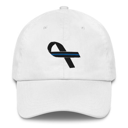 Blue Line Ribbon Baseball Cap