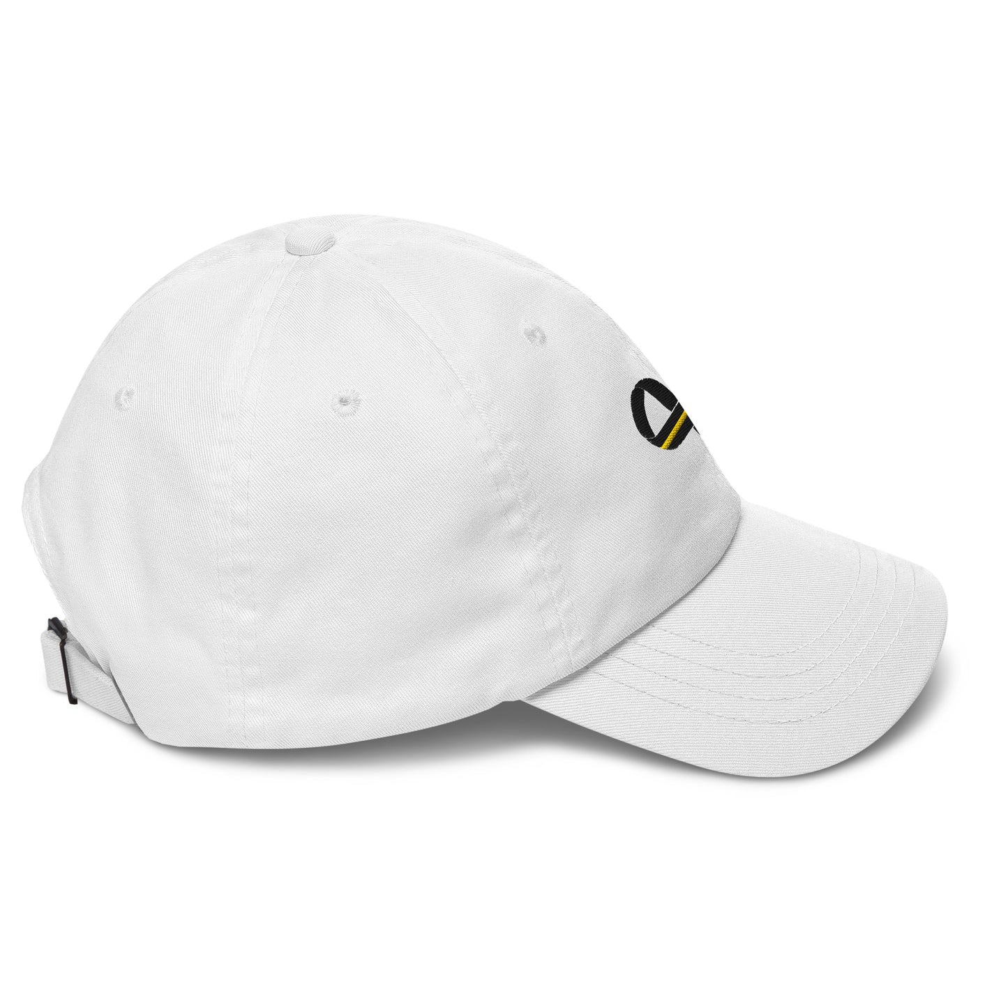 Yellow Line Ribbon Baseball Cap