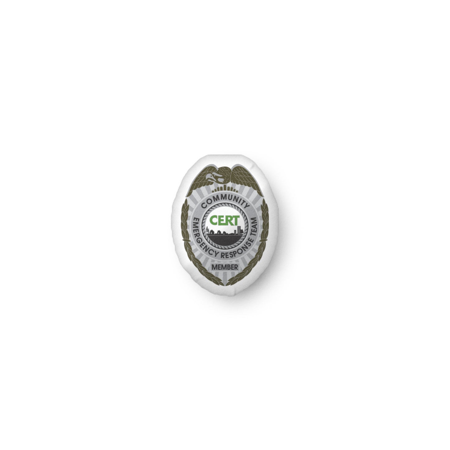 CERT Badge Pillow