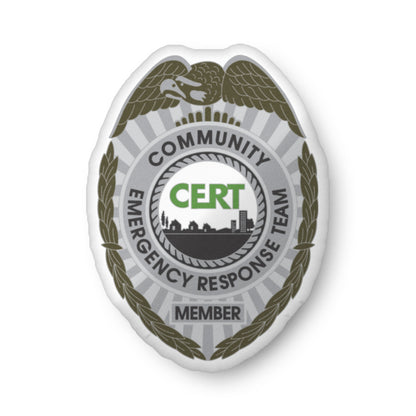 CERT Badge Pillow